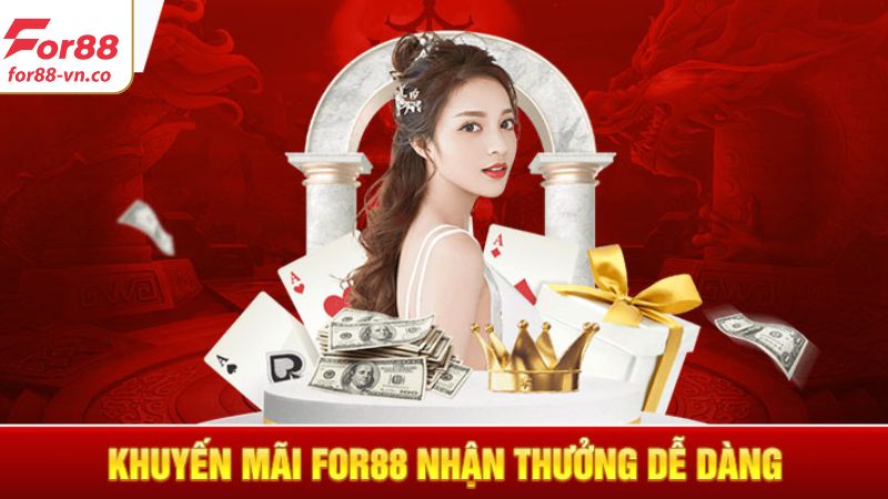 Hướng dẫn nhận thưởng chào mừng cho hội viên mới tại For88