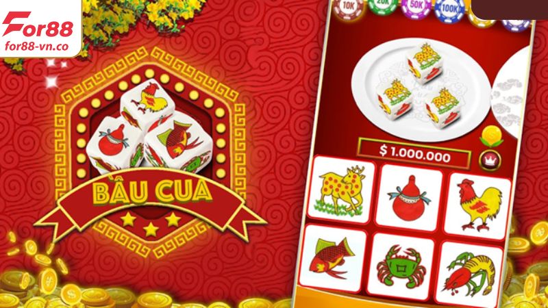 Kinh Nghiệm Chơi Bầu Cua Online For88 Đơn Giản, Thắng Lớn 3 Kinh nghiệm khi chơi game bầu cua online thắng lớn