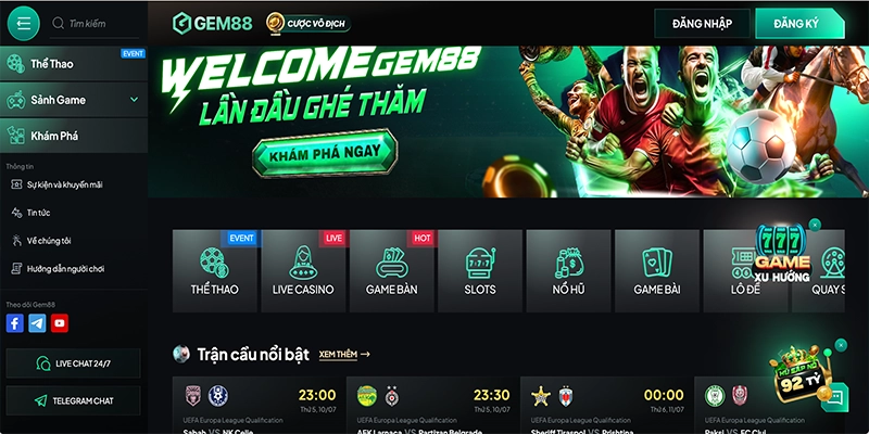 Đăng ký Gem88 – Khởi đầu dễ dàng, lợi nhuận vượt trội 1 Gem88